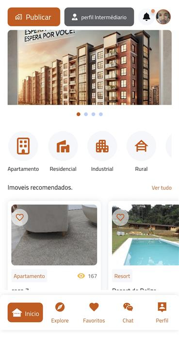 Pré-visualização da app Kurla